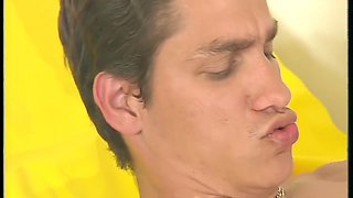 Skinny Babe Rides A Huge Cock Hard After Massage