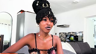 18YO EBONY student forget her college dreams