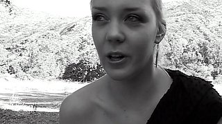 Cute amateur webcam teen girl toying pussy on webcam