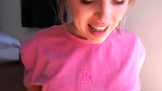 Homemade Blowjob & Handjob POV with Curvy Blonde Babe Muna Bootyfrutti - Big Booty & Huge Tits