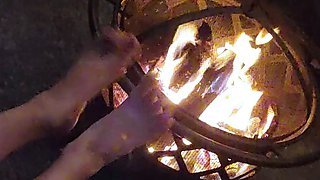 Busty brunette solo masturbation