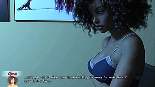 Big City Pleasures Sexy Girls Are Watching A Horror Movie Ep 19