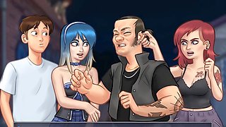 Sensual love making and hot moans with anime vibes