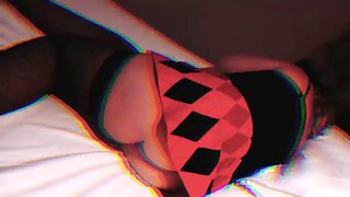 Anal penetration of the 60-year-old woman. She keeps sucking cock