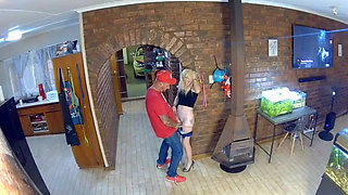 Caught my husband fucking slutty woman