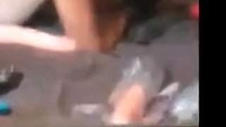 French Amateur Brunette MILF Doggy Style