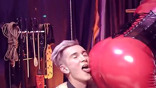 Curvy Step Mother Arya Grander's Strict Femdom - Sissy Newbie Humiliation Threesome