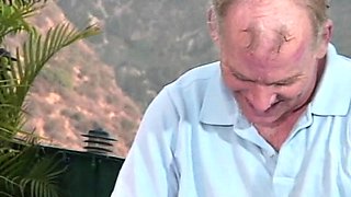 Classy young teen fucking old cock