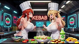 Funny Cook Video, Ai Animation