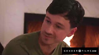 GENDERX FILMS - Dark haired Honey Avery Lust Roll Porks Her Meeting Into Conformity