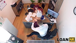 Loan4k. wondrous and teenager whore sirena milaNo Seduced a loan chief and fucked on the table