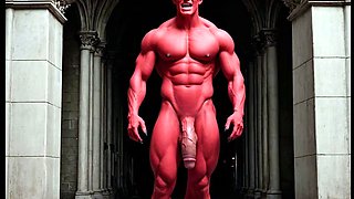 Nun Fucking With a Demon - AI Fantasy Porn by Aiillusion