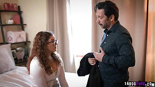 Leana gets intimate with her teacher Tommy