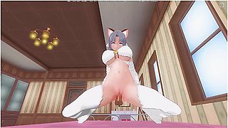 3d Hentai Pov Yumi Rides Cock To Get Her Pussy Creampied