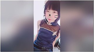 Hair And Skirt Are Super Mini Dumpling Blue China Dress Girls Delicious Pussy Is Nakadashi!