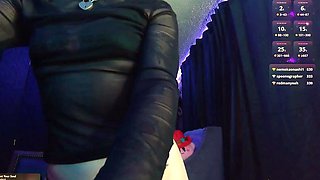 Sexy Goth With Big Ass and Sexy Petite Body