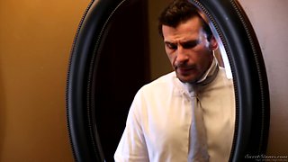 Busty sinful MILF exciting adult scene