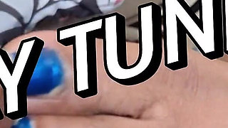 Barefoot Passenger Blue Toes Foot Play While Riding in the Car