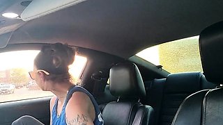 Public Play at Hyvee - Adult Toy Solo in Car