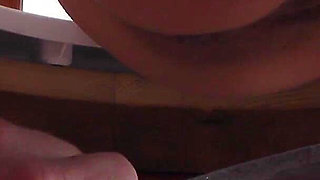 Dyanna Smokes on Her Live Toilet