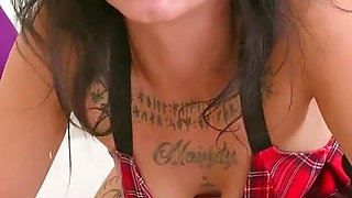 Craving Alexa Throat Fills Her Mouth with Toby Dick's Cock!