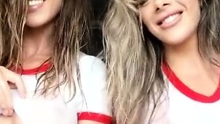 Amateur young lesbian webcam