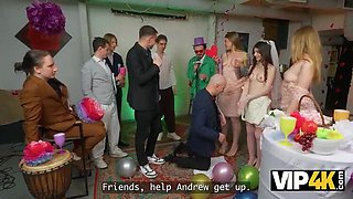 VIP4K Wedding Bride Gets Anal and Double Penetration Surprise