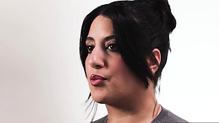 Arab BBW MILF toying her exotic pussy