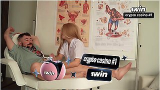 A Medical Student 18+ Undergoes Practical Training In Penile Examination