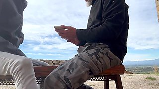 ACCIDENTAL ORAL OUTDOORS - I spunk highly rapid in his gullet, they nearly witness us, risky homemade hookup