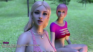 PC gameplay featuring big boobs and some fun roleplay action