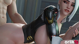 Ashe & D.va From Overwatch - 3D Animation