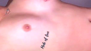 Teen Babysitter Ginger Grey Cums to Get a Creampie