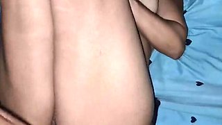 POV Fuck with Peruvian MILF: Amateur Homemade Creampie After Romantic Moonlight Date