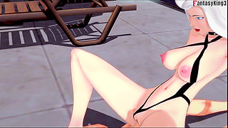 Felicia Hardy (Black Cat) hard bikini sex - Marvel