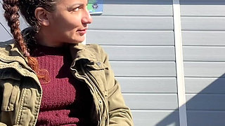 Frankfurt, Above the Dächern Cumshot Face, Mouth