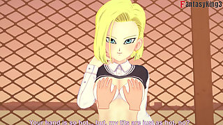 Android 18 enters college to continue fucking Gohan - Dragon Ball zex Series