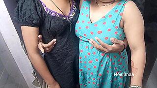 Best Indian Threesome Sex video.