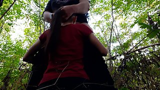 I Fuck My New Girlfriend Hard in the Forest in the Mouth - Lesbian-candys