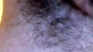 Finger Hairy Ass and Tease Clit