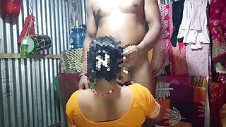 Hot aunty doggy style sex