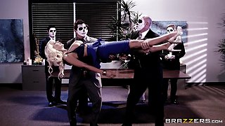 Occult Office With Tommy Gunn, Will Powers, Courtney Taylor - Brazzers