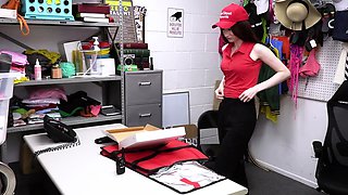 Ava Davis is a hot girl with natural tits who gives a great blowjob and fuck in the office.