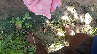 Indian Tamil Bhabhi Sex in Outdoor Banana Grove