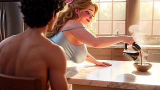 Secret Passion Between Stepmom and Stepson Turns Into Daily Encounters in Family Home