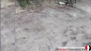 Hot swinger couple fucks 2 guys in car - public parking lot sex with facials & cumshots!