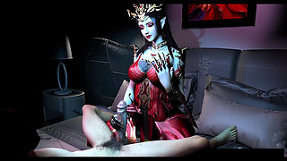 Bigboob Temptress of the Cyber Realm- 3D Animation Hentai