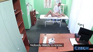 Czech Blonde Nathaly Cherie Seduces Her Family Doctor
