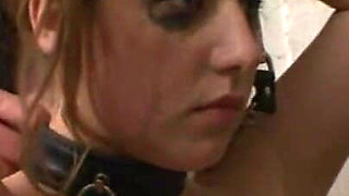 Dominating whipping spanking tits pinching
