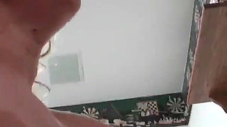 Big tit blonde sex machine smokes sucks and fucks
